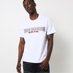 EMBROIDERED TRUE RELIGION TEE